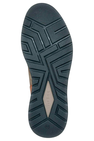 Taupefarbene Mokassins mit Gummibändern Bugatti AFB695500