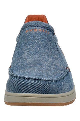 Bugatti AFB695500 Blaue Loafer mit Gummizug