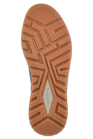 Bugatti AFB695500 Blaue Loafer mit Gummizug