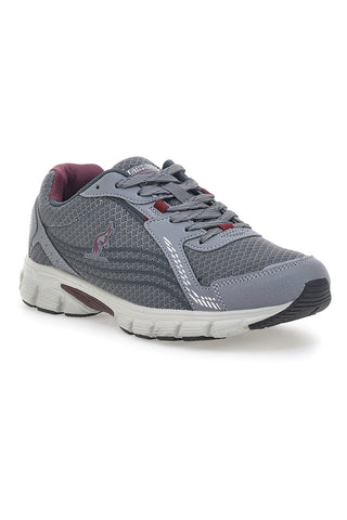 Graue und bordeauxrote Sport-Sneaker AUSTRALIAN AU24M110
