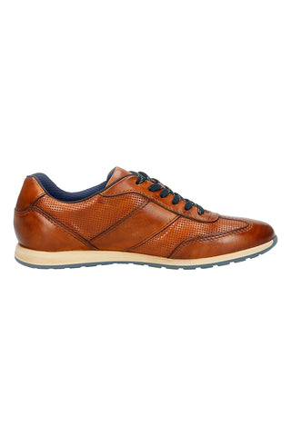 Stringate Cognac con Tomaia in Pelle BUGATTI 311A9Q05