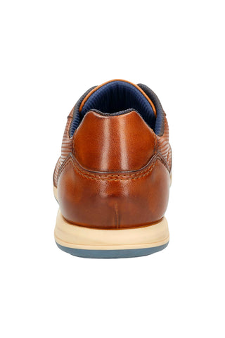 Stringate Cognac con Tomaia in Pelle BUGATTI 311A9Q05