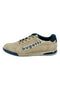 Sandfarbene Schnürschuhe mit Obermaterial aus perforiertem Leder BUGATTI 321A3801