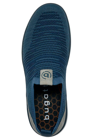 Blauer Slipper-Mokassin BUGATTI 321ASE61