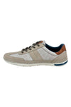 Sandfarbene Sneakers mit braunen Details BUGATTI 321ASG02