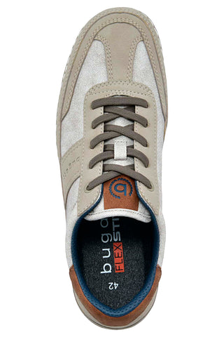 Sandfarbene Sneakers mit braunen Details BUGATTI 321ASG02