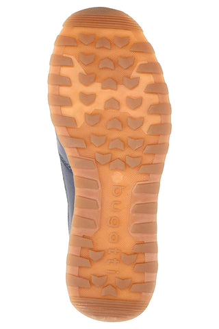 Blaue Schnürschuhe mit perforiertem Obermaterial aus Leder BUGATTI 331ARX01