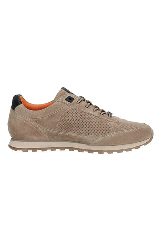 Beige Sneakers mit Obermaterial aus perforiertem Leder BUGATTI 331ARX03