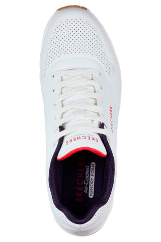 Skechers Uno - Stand On Air Bianche e Blu