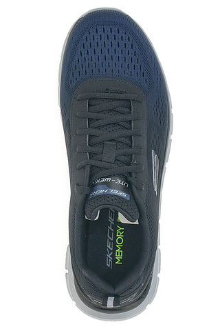 Skechers Track – Vegane Sneaker aus Memory-Schaum in Schwarz und Weiß – Ripkent