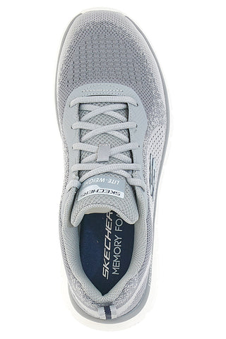 Grüne und schwarze Sneakers mit Memory Foam-Innensohle SKECHERS TRACK GLENDOR