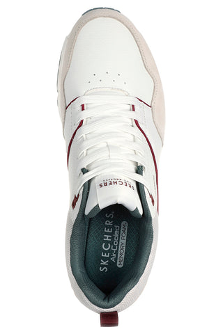 Beigefarbene Sneakers mit luftgepolsterter Skech-Air-Zwischensohle SKECHERS Uno - Retro One