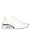 Sneakers Bianche con Soletta Air Cooled Memory Foam SKECHERS Tres-Air Uno - Revolution-Airy