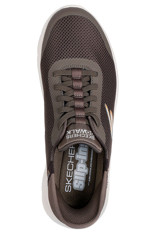 Sneakers Vegane Marroni Slip Ins GO WALK Flex - Hands Up