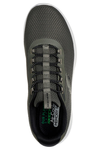 Grüne Sneakers mit Memory Foam-Innensohle SHECKERS SKECH-LITE PRO FRENNER
