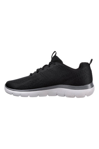 Skechers Summits – Schwarze Sneakers mit Mesh-Obermaterial – Tower