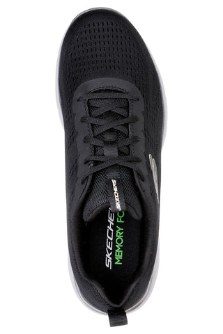 Skechers Summits – Schwarze Sneakers mit Mesh-Obermaterial – Tower