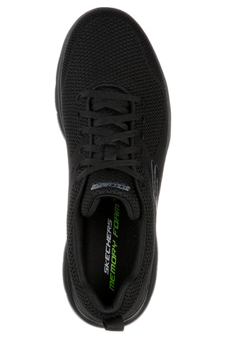 Schwarze Fitnessschuhe mit Mesh-Obermaterial SKECHERS SUMMITS BRISBANE