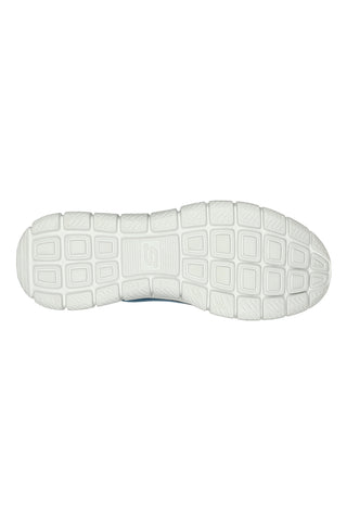 SKECHERS TRACK BROADER Vegane Fitnessschuhe in Blau und Schwarz