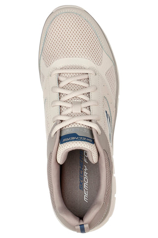 Skechers Summits Taupe Fitnessschuhe mit Memory Foam-Einlegesohle - Tower