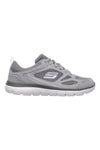 Scarpe da Allenamento Grigio con Tomaia in Pelle Skechers SUMMITS SOUTH RIM