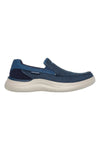 Blaue Sneakers mit Lederobermaterial Skechers Slip-Ins: Garza - Gervin