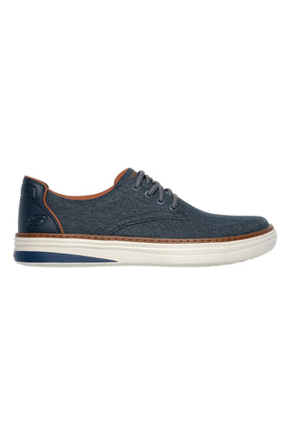 Stringate Blu Con Suola Bianca SKECHERS HYLAND RATNER