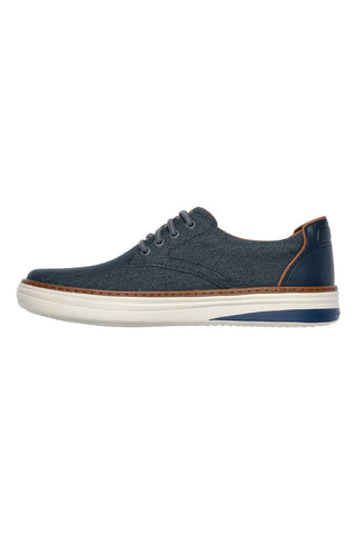 Stringate Blu Con Suola Bianca SKECHERS HYLAND RATNER