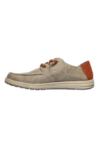 Scarpa Stringata Taupe SKECHERS GOwalk Relaxed Fit - Idyllic