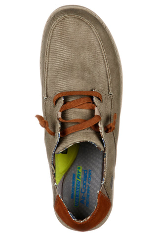 Scarpa Stringata Taupe SKECHERS GOwalk Relaxed Fit - Idyllic