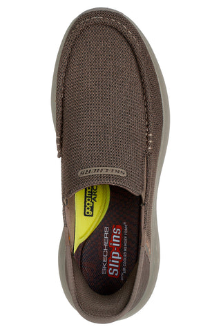 Sneakers Slip-On Taupe Skechers Hands Free Slip-ins Relaxed Fit: Parson - Ralven