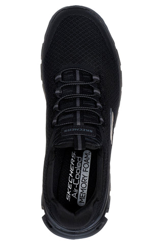 Sneakers Vegane Nere con suola ammortizzata Skechers GLIDE-STEP SYLO