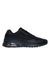 Schwarze Sneakers mit Mesh-Obermaterial SKECHERS UNO FLEX SPRING ON AIR