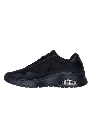 Sneakers Nere con Tomaia in Mesh SKECHERS UNO FLEX SPRING ON AIR