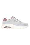 Sneakers Grigie Con Bolla ad Aria Skechers Uno Flex Spring On Air