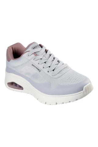Sneakers Grigie Con Bolla ad Aria Skechers Uno Flex Spring On Air