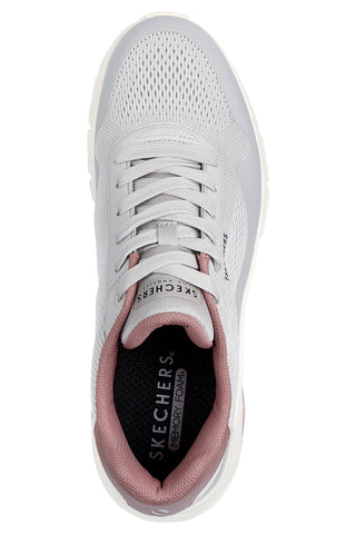 Sneakers Grigie Con Bolla ad Aria Skechers Uno Flex Spring On Air