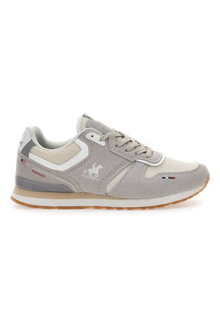 Graue und weiße Turnschuhe US POLO CLUB BRIGHTON MIX