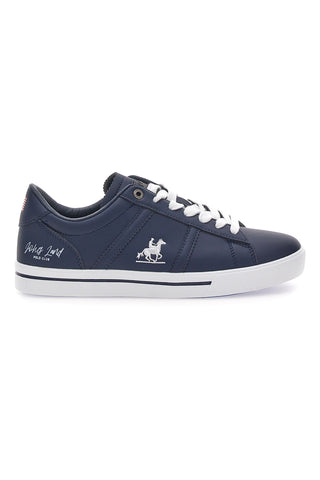 Marineblaue Sneakers U.S.G.POLO SUMMY LTX mit weißen Schnürsenkeln