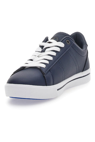 Marineblaue Sneakers U.S.G.POLO SUMMY LTX mit weißen Schnürsenkeln