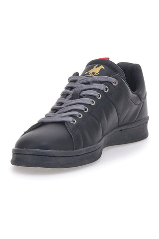 Sneakers Nere con Lacci e Logo Grigi U.S. POLO CLUB BOUGIE LTX
