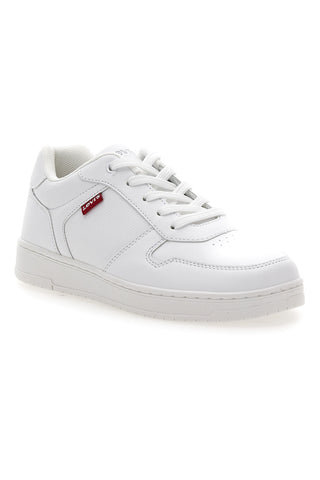 Sneakers Bianche Con Lacci Levis Kick Se