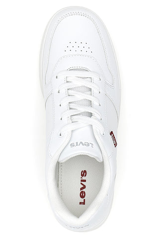 Sneakers Bianche Con Lacci Levis Kick Se