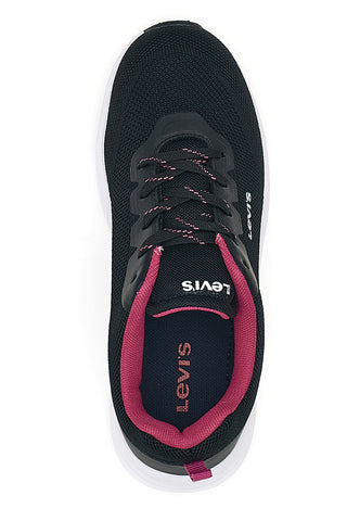 Sneakers Nere e Rosse con Tomaia in Mesh LEVI'S 3440