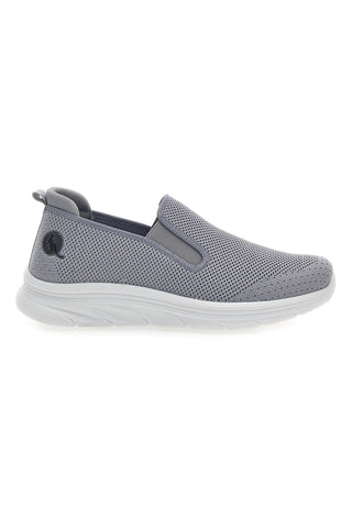 Graue Slip-On-Sneaker mit Mesh-Obermaterial CANGURO CA1232