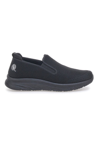 Schwarze Slip-On-Sneaker mit Mesh-Obermaterial CANGURO CA1232