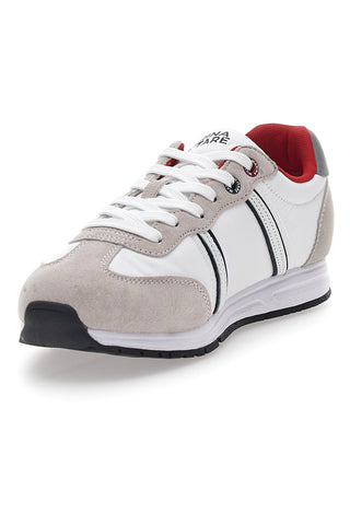 Sneakers Grigie e Bianche Con Lacci Marina Militare MM255