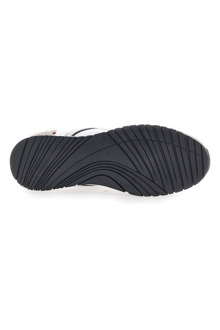 Sneakers Grigie e Bianche Con Lacci Marina Militare MM255