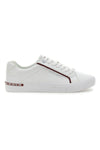 Weiße Sneakers mit roten Details CARRERA CAM64303P