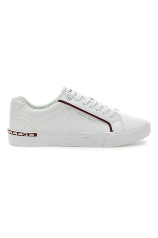 Weiße Sneakers mit roten Details CARRERA CAM64303P
